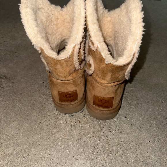 UGGxTelfar Tan Shearling Boots - Picture 3 of 4